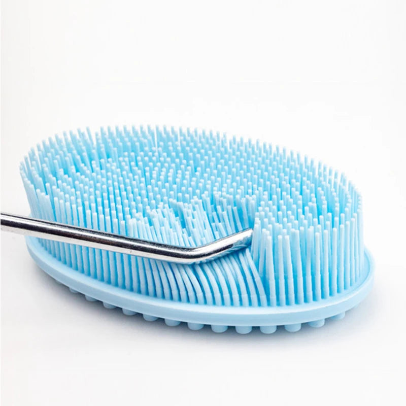 Cepillo de Silicona para Ducha | Limpieza + Masaje + Suavidad, Masajeador