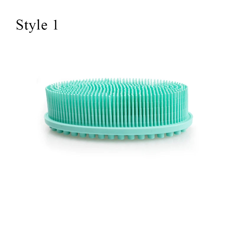 Cepillo de Silicona para Ducha | Limpieza + Masaje + Suavidad, Masajeador