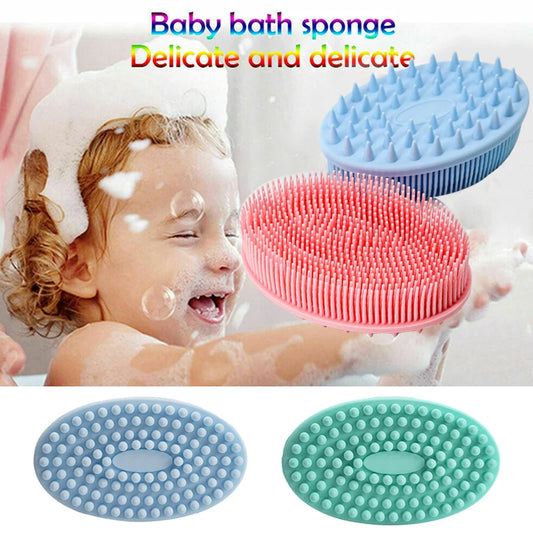 Cepillo de Silicona para Ducha | Limpieza + Masaje + Suavidad, Masajeador